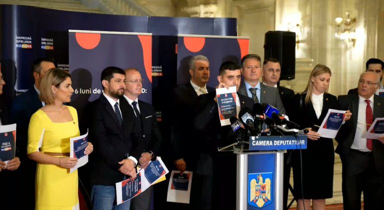 Read more about the article Simion prezintă bilanțul coaliției PSD-PNL: În 6 luni de zile au falimentat România